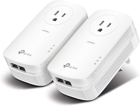 TP-Link TL-PA9020P AV2000 Gigabit Powerline Adapter Kit