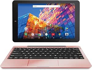 RCA 10 inches Quad Core Tablet Keyboard Android (Renewed)