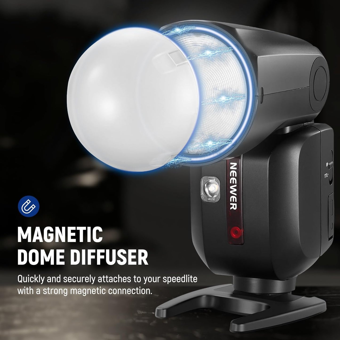 Neewer Z2-C TTL Round Head Flash Speedlite for Canon