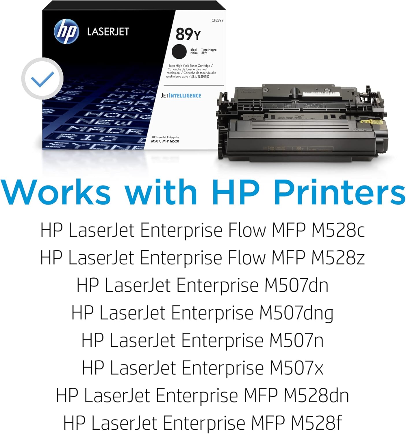 HP CF289Y 89Y Extra High-Yield Black Toner