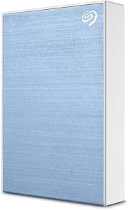 Seagate One Touch 1TB Portable HDD Blue