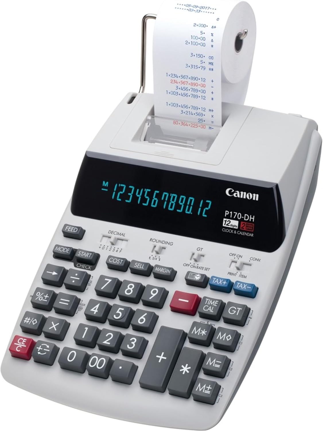 Canon MSS339805A01 P170-DH-3 Portable Printing Calculator