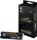 MSI S78-440K090-P83 SPATIUM M450 500GB PCIe NVMe SSD