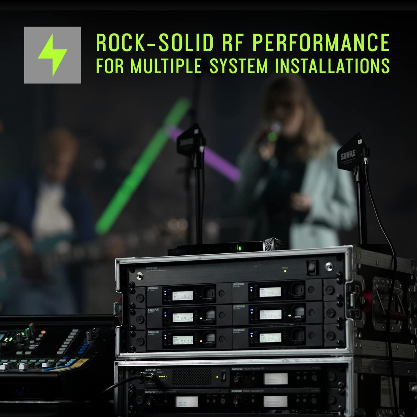 Shure GLXD24+/B58-Z3 Dual Band Wireless Microphone System