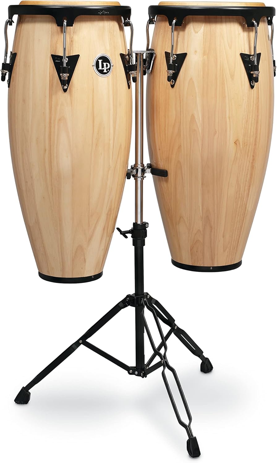 Latin Percussion LPA646AW Aspire Conga Set Drum, Natural