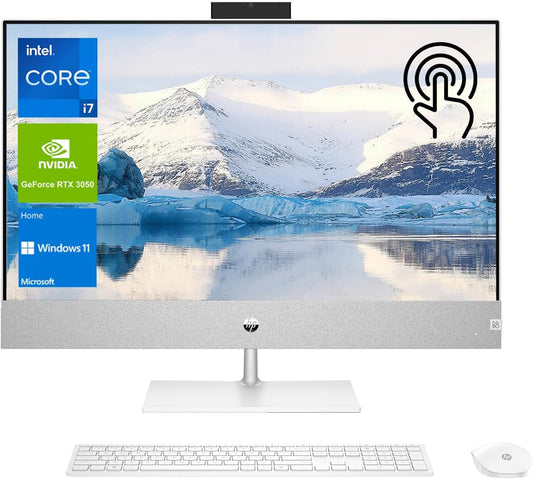 HP TPC-Q087-27 Pavilion 27" Touch All-in-One Desktop RTX 3050