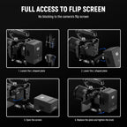Neewer PS014 Foldable V Mount Battery Plate Arca Base