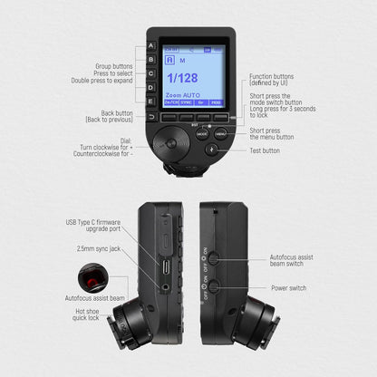 Neewer 10101984 QPRO-S TTL - Wireless Flash Trigger for Sony