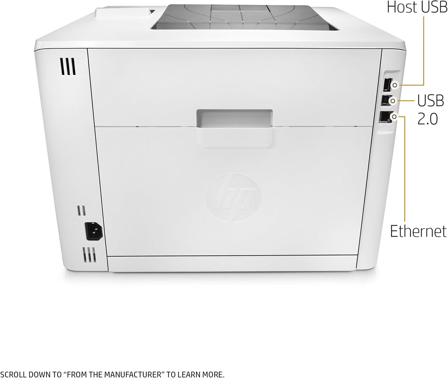 HP M452: LaserJet Pro Wireless Color Laser Printer, Renewed
