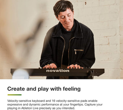 Novation NOVLKE61MK3 Launchkey 61 MK3 MIDI Keyboard Controller