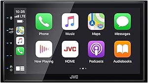 JVC KW-M56BT Apple CarPlay Android Auto Receiver