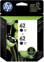 HP T0A52AN#140 62 Black Ink Cartridge 2-Pack