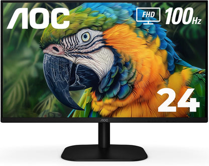 AOC 24B2H2 24" Frameless FHD 100Hz IPS Monitor