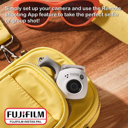 Fujifilm PAL Instax Digital Camera - Milky White Bundle
