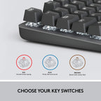Logitech 920-009862 K845 Mechanical Illuminated Keyboard USB