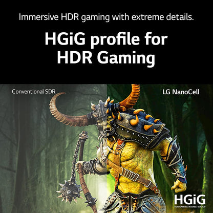 LG 75NANO75UPA 75" 4K NanoCell Smart TV Used