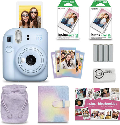 Fujifilm Instax Mini 12 Instant Film Holiday Camera Bundle