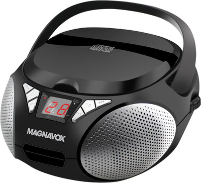 Magnavox MD6924 Portable CD Boombox AM/FM Stereo Black
