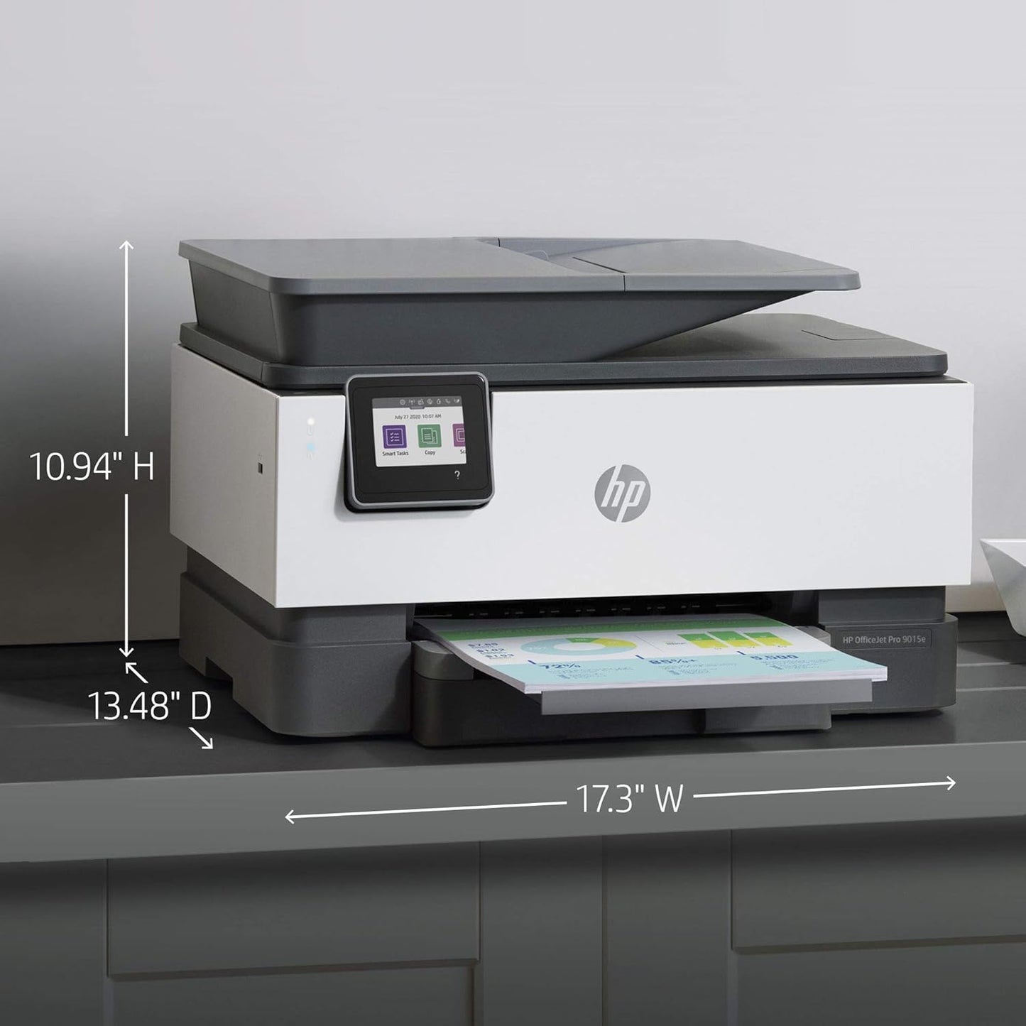 HP 9015e OfficeJet Pro All-in-One Printer Renewed Premium
