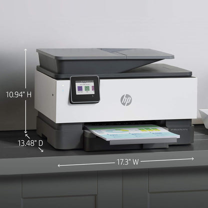 HP 1G5L3A#B1H OfficeJet Pro 9015e: Wireless Color All-in-One Printer