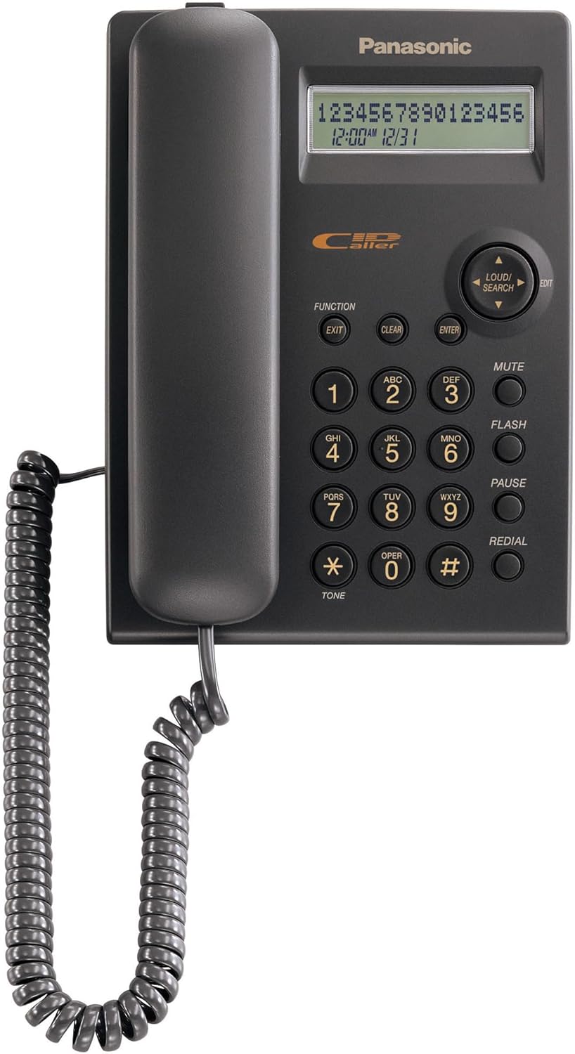 Panasonic KX-TSC11B Corded Phone with Caller ID