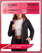 Spyder Women's Jacket Cozy Full Zip Hoodie