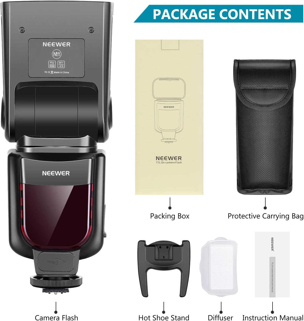 Neewer NW-670 TTL Flash Speedlite for Canon