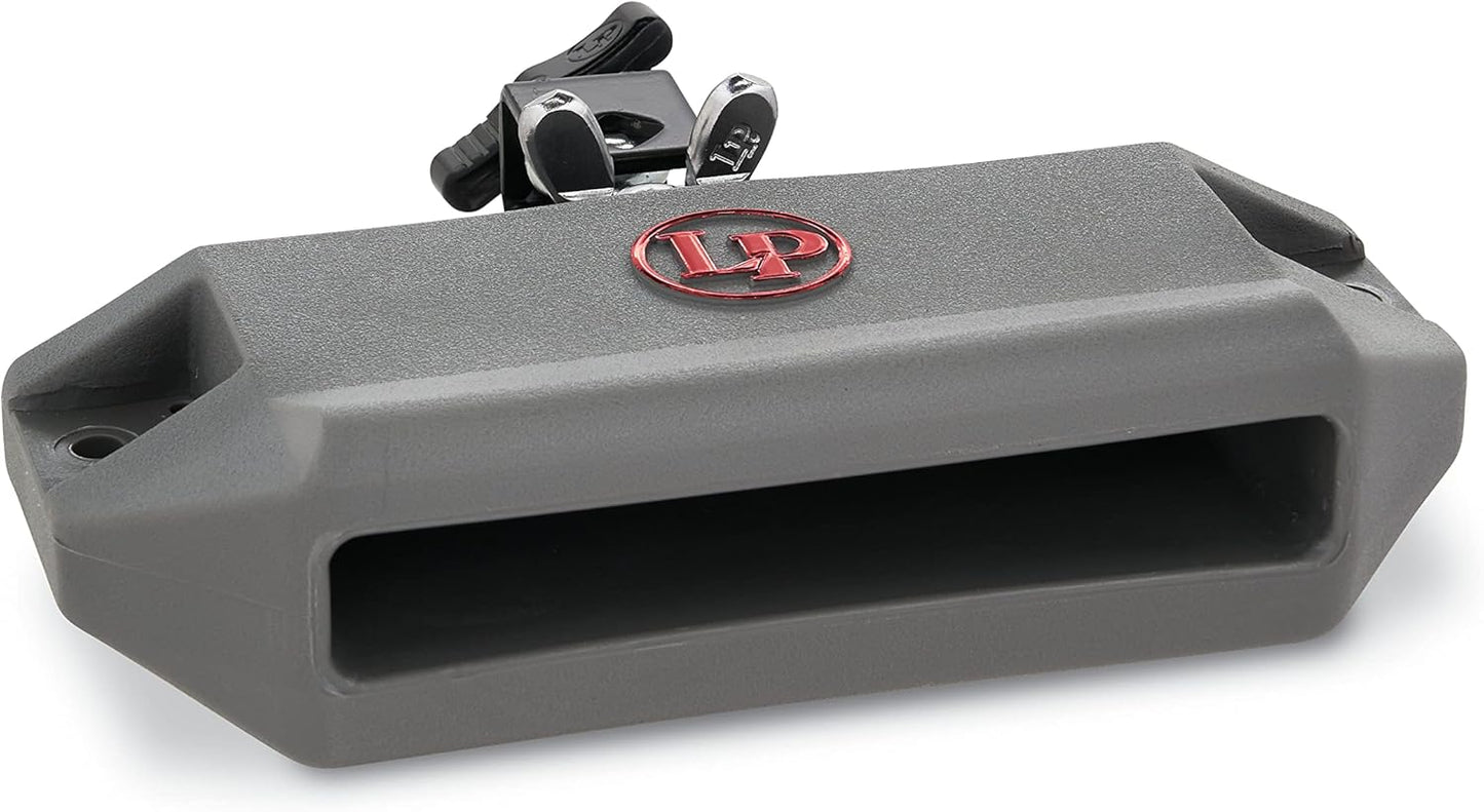Latin Percussion LP1208G-K Gray Jam Mount Percussion Block