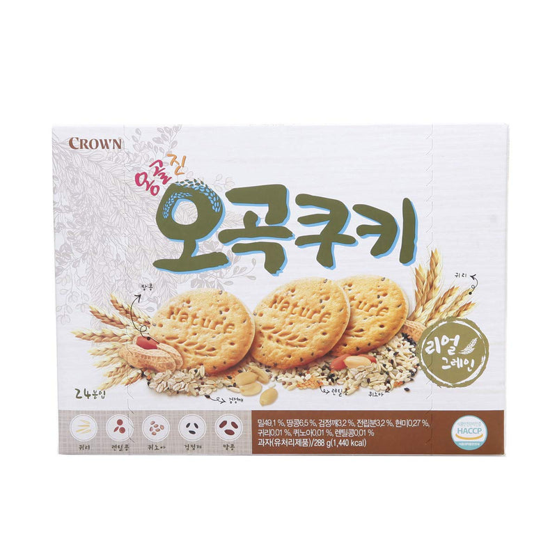 Crown Cookie (5 Grain) Large Snack — main product image