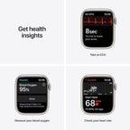 Apple Watch Series 7 - 45mm Starlight Renewed