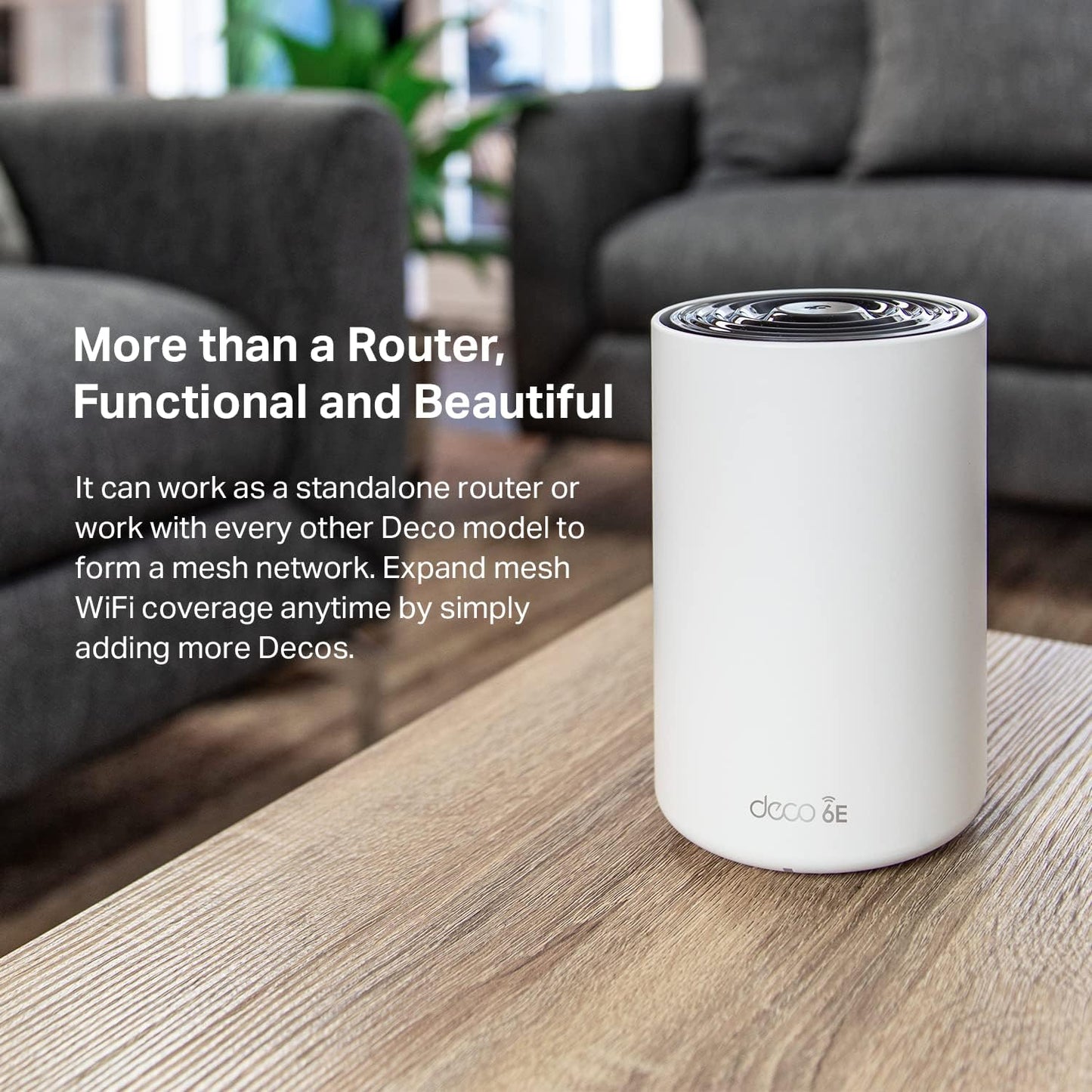 TP-Link Deco XE75 AXE5400 Tri-Band WiFi 6E Mesh Renewed