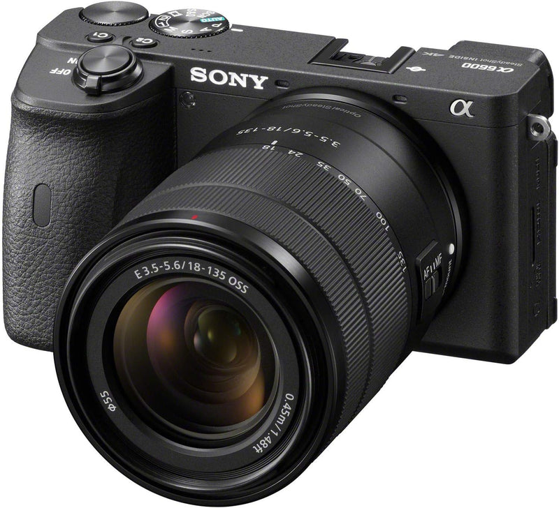 Sony ILCE6600M/B Alpha A6600 Mirrorless Camera 18-135mm Lens — main product image