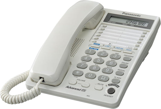 Panasonic KXTS208W 2-Line Corded Business Phone