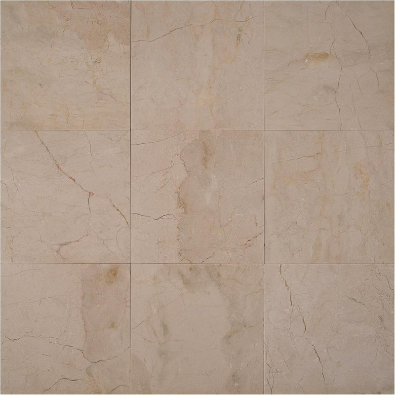 MSI TCREMAR1212CL Crema Marfil 12x12 Polished Marble Tile — main product image