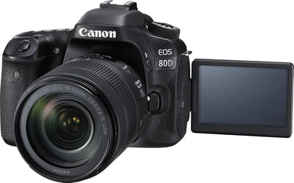Canon EOS 80D DSLR Kit 18-135mm IS USM Lens