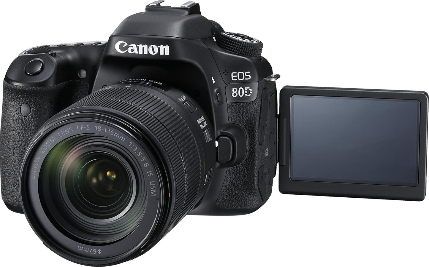 Canon EOS 80D DSLR Kit 18-135mm IS USM Lens