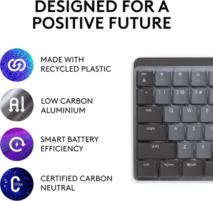 Logitech 920-010548 MX Mechanical Wireless Keyboard Linear