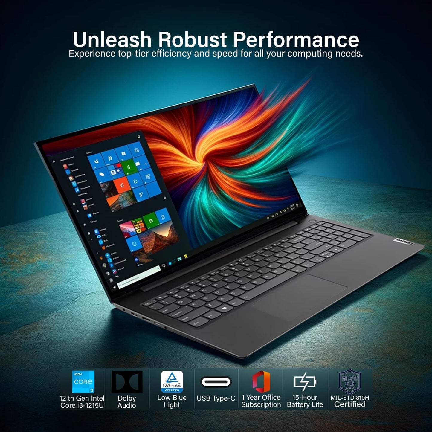 Lenovo Business Laptop 15.6" FHD i3 1215U 36GB 1TB SSD