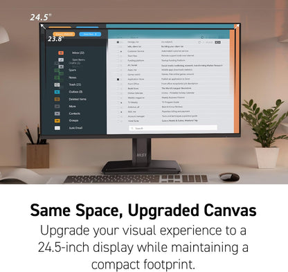 MSI PRO MP251 E2 24.5" 120Hz FHD IPS Gaming Monitor
