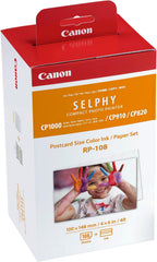 Canon RP-108 Color Ink/Paper Set Selphy CP Series