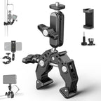 Neewer ST83 Super Clamp with Dual Ballhead Magic Arm