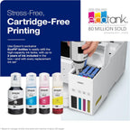 Epson ET-3850 White EcoTank Wireless All-in-One Printer