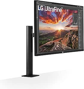 LG Ultrafine UHD IPS Monitor - 32" 4K with ErgoStand
