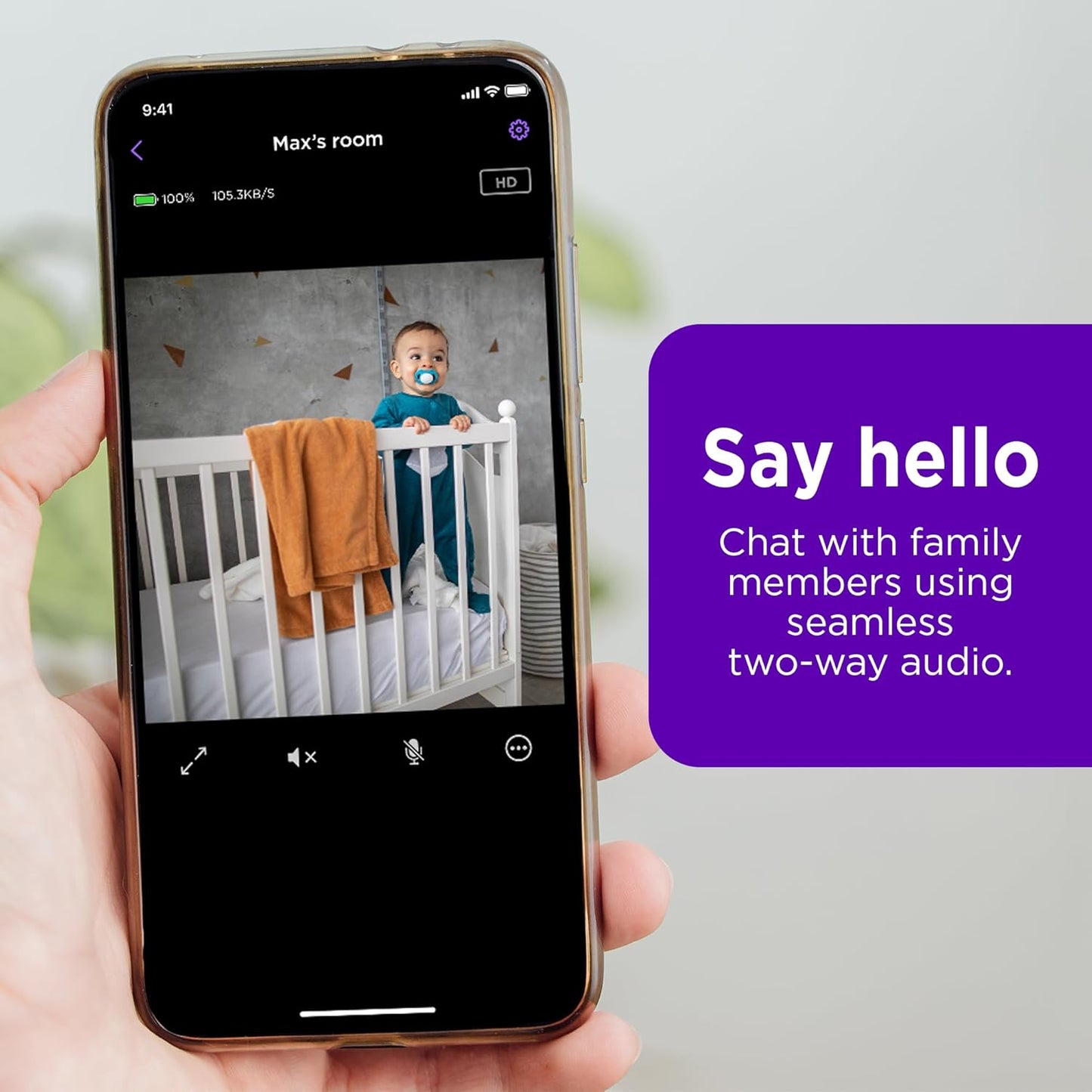 Roku Indoor Camera 360 Renewed Home Security