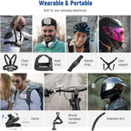 Neewer 10100823 Pro Action Camera Accessory Kit