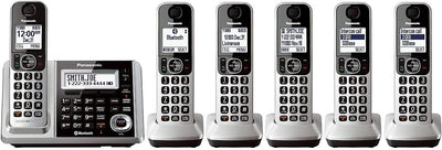 Panasonic KX-TGF375S Bluetooth 6-Handset Cordless Phone