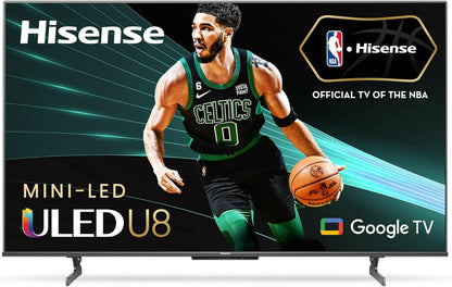 Hisense 65U8H 65-Inch Mini-LED Quantum 4K Google TV
