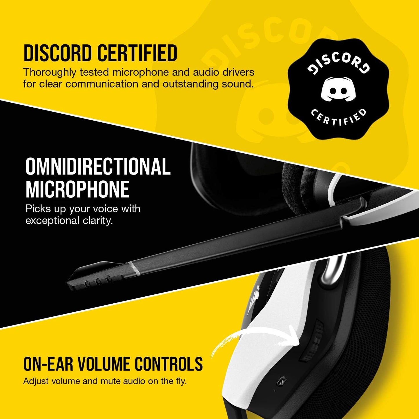 Corsair CA-9011202-NA VOID Elite Wireless Gaming Headset - White