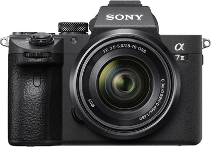 Sony a7 III 4K Mirrorless Camera Kit Renewed