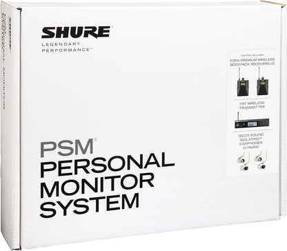 Shure P3TRA215TWP-G20 - PSM300 Wireless In-Ear Monitor System